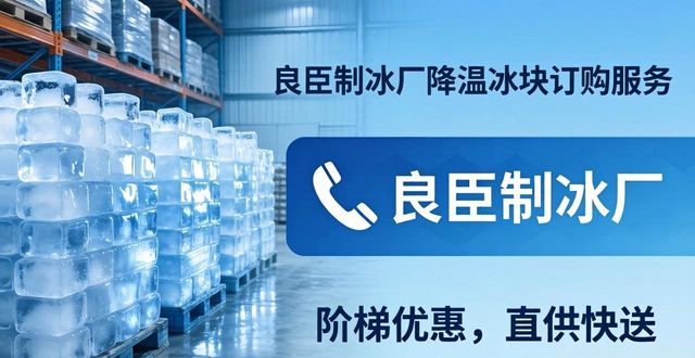 温州降温冰块订购 良臣制冰厂直供快送