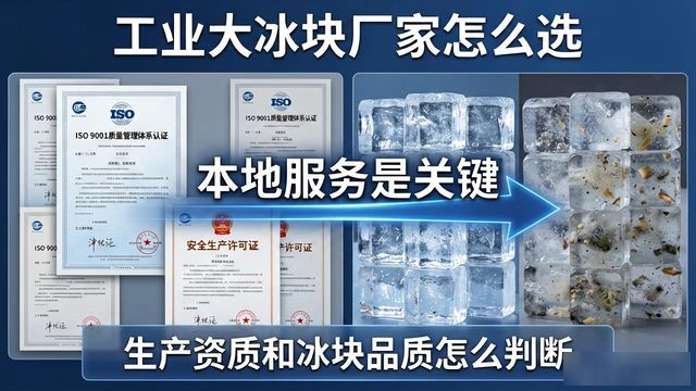 工业大冰块厂家怎么选？温州本地服务是关键
