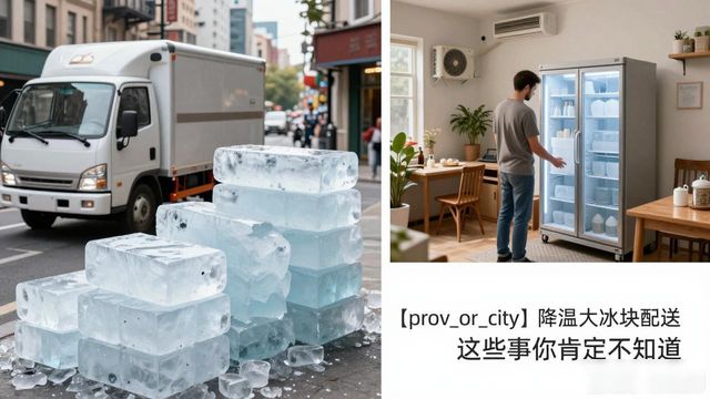 温州降温大冰块配送 这些事你肯定不知道