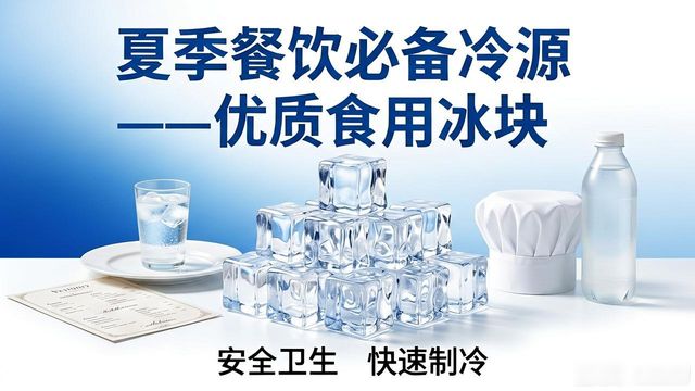 餐饮食用冰块供应商选择_食用冰块与普通冰块区别_温州食用冰块销售